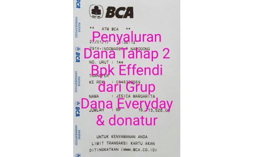 Dana Untuk Bpk. Effendi di ICU