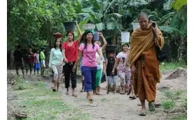 Dana Pembangunan Vihara Di Dusun Tebango