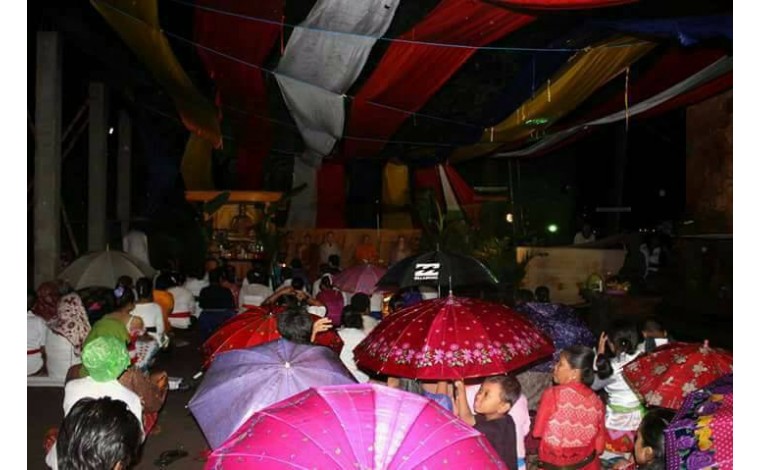 Dana Pembangunan Vihara Di Dusun Tebango