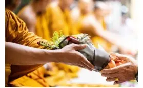 Sangha Dana Sannipata Waisak Umat Buddha Temanggung