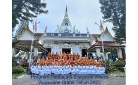 Dana Program Latihan Samanera dan Athasilani Vipassana Graha