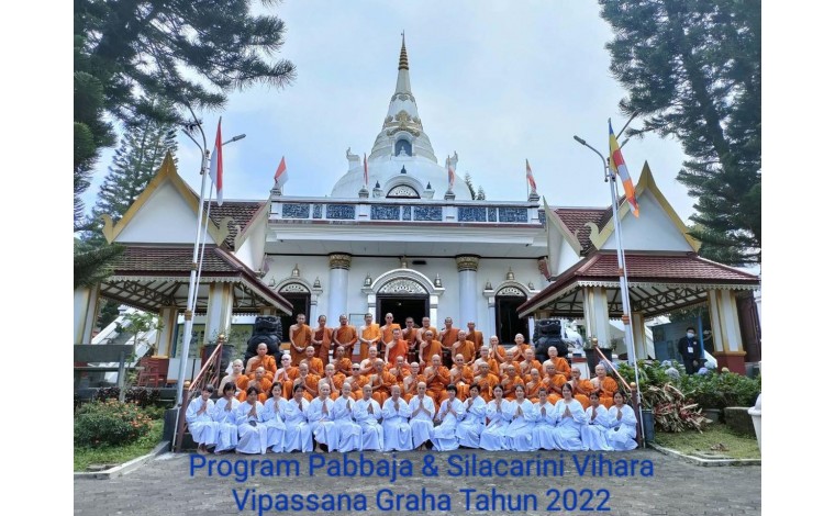 Dana Program Latihan Samanera dan Athasilani Vipassana Graha