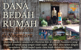 Dana Bedah Rumah Umat Buddha Di Nusantara