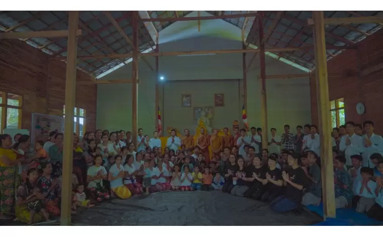 Dana Buddha Rupang & Altar di Dusun Buddhis Pelosok Lombok