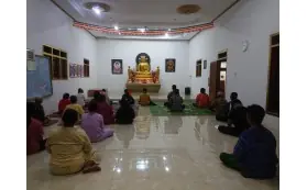 Dana Baksos Umat Buddha 5 Vihara di Lampung