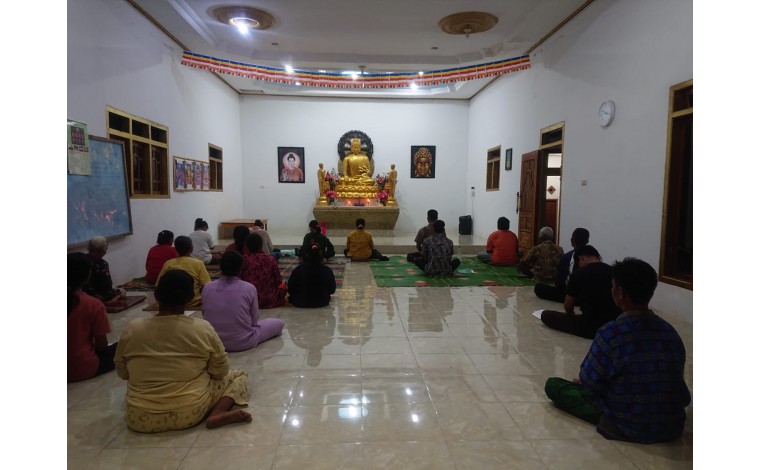 Dana Baksos Umat Buddha 5 Vihara di Lampung