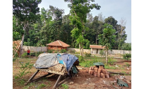 Dana Bangun Tempat Meditasi Hutan di Kampung Barengkok