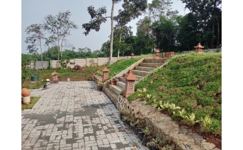 Dana Bangun Tempat Meditasi Hutan di Kampung Barengkok